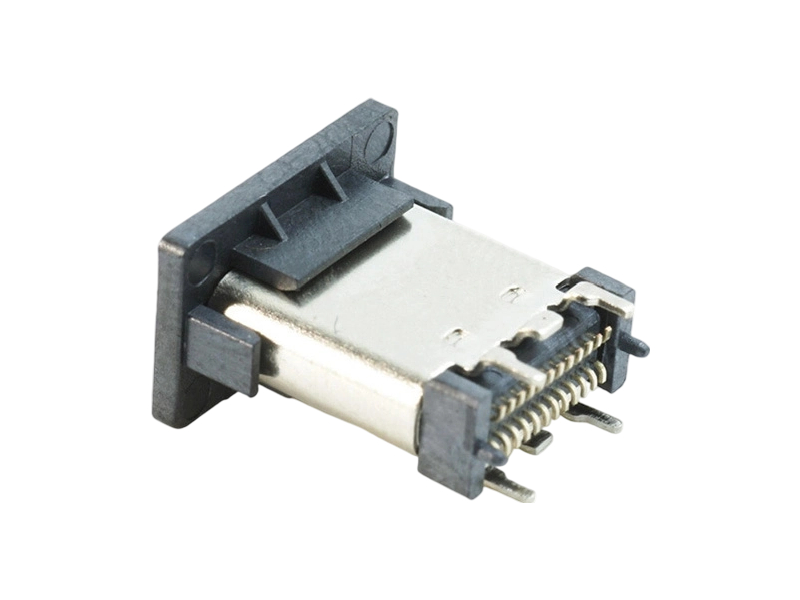 TYPEC 母座直立式SMT 10.5H